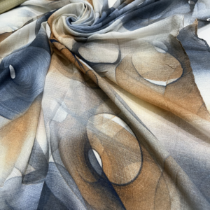 printed lawn scarf