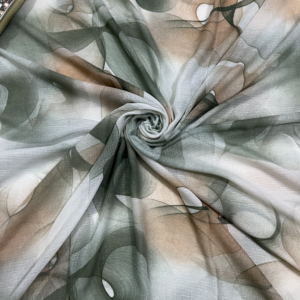 printed lawn scarf