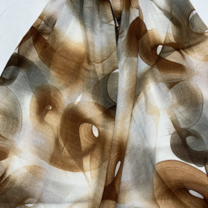 printed lawn scarf