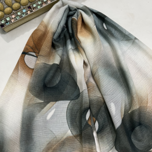 printed lawn scarf