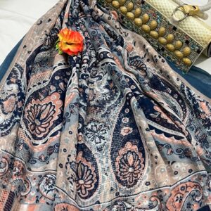 printed lawn scarf