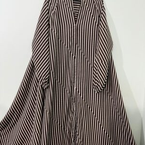 printed georgette abaya