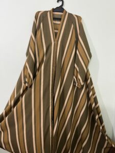 printed georgette abaya