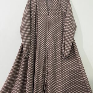 printed georgette abaya