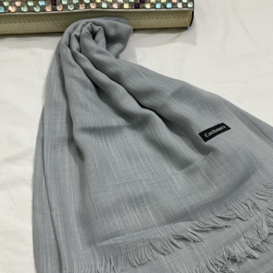 turkish lawn scarfs ash grey