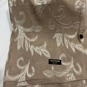 printed lawn fancy scarf or hijab