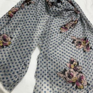 printed lawn scarf